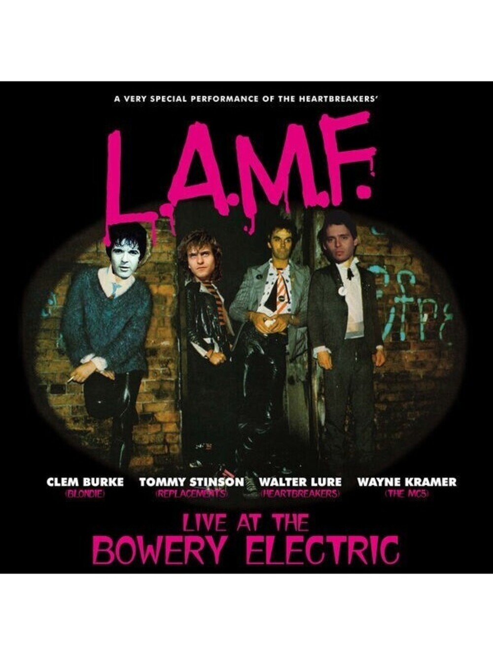 BLONDIE REPLACEMENTS DEAD BOYS HEARTBREAKERS MC5 - LAMF LP VINYL RECORD